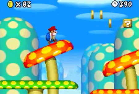 Mario met een Koopa-schild. What's next? Een Goomba met een rode pet?