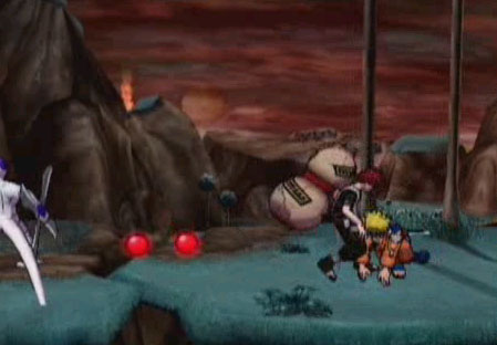 Gaara en Naruto vechten het uit waar Goku en Frieza dat eerder al deden.